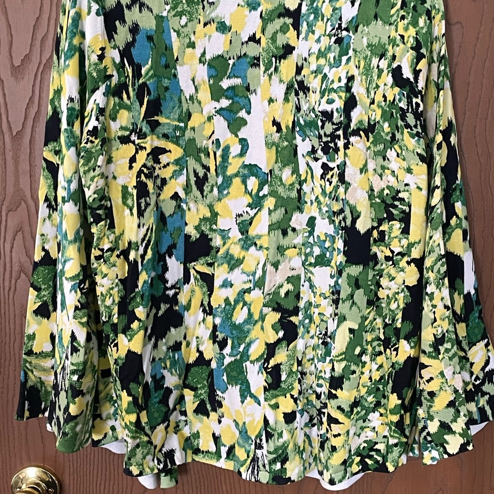Chico's cardigan multicolor in Chico's 3, standard size XL - Picture 3 of 4